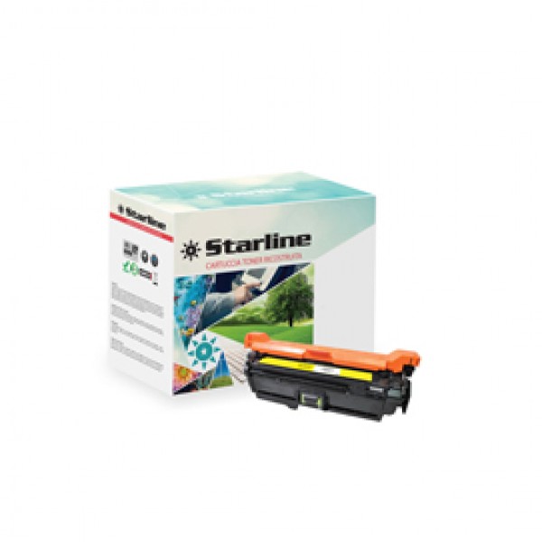 Starline - Toner Ricostruito - per Hp - Giallo - CE252A - 7.000 pag Starline - Toner Ricostruito - per Hp - Giallo - CE252A - 7.000 pag
