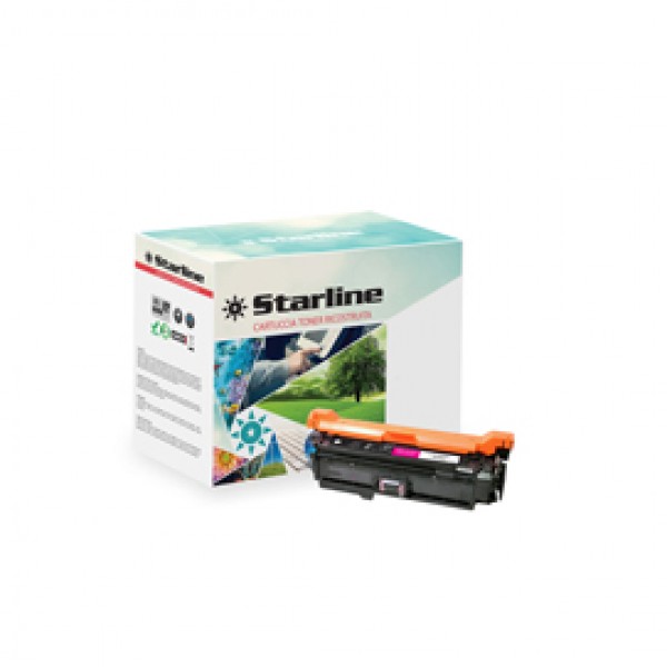 Starline - Toner Ricostruito - per Hp - Magenta - CE253A - 7.000 pag Starline - Toner Ricostruito - per Hp - Magenta - CE253A - 7.000 pag