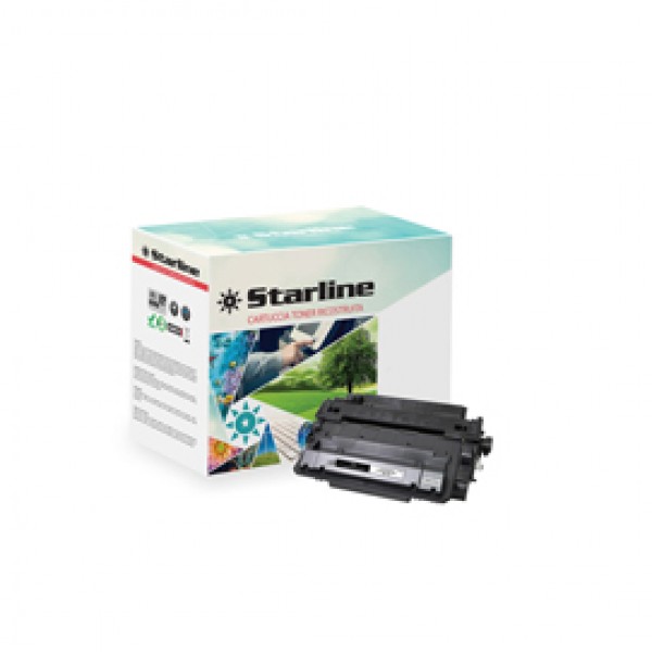 Starline - Toner Ricostruito - per Hp - Nero - CE255X - 12.500 pag Starline - Toner Ricostruito - per Hp - Nero - CE255X - 12.500 pag