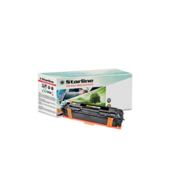 Starline - Toner Ricostruito - per Hp - Giallo - CE322A - 1.300 pag Starline - Toner Ricostruito - per Hp - Giallo - CE322A - 1.300 pag