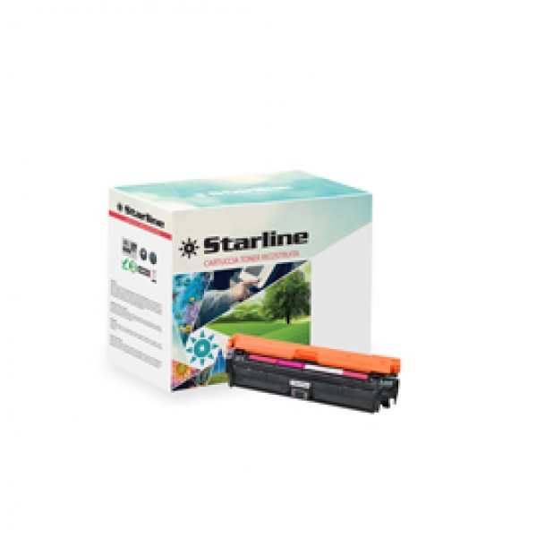 Starline - Toner Ricostruito - per Hp - Magenta - CE343A - 16.000 pag Starline - Toner Ricostruito - per Hp - Magenta - CE343A - 16.000 pag