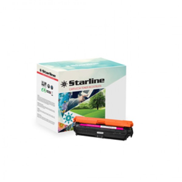 Starline - Toner Ricostruito - per Hp - Magenta - CE743A - 7.300 pag Starline - Toner Ricostruito - per Hp - Magenta - CE743A - 7.300 pag