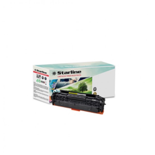 Starline - Toner Ricostruito - per Hp - Giallo - CF382A - 2.700 pag Starline - Toner Ricostruito - per Hp - Giallo - CF382A - 2.700 pag