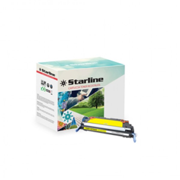 Starline - Toner Ricostruito - per Hp - Giallo - Q7582A - 6.000 pag Starline - Toner Ricostruito - per Hp - Giallo - Q7582A - 6.000 pag