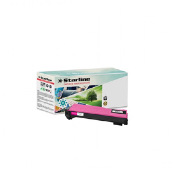 Starline - Toner Ricostruito - per Kyocera - Magenta - TK-540M - 4.000 pag Starline - Toner Ricostruito - per Kyocera - Magenta - TK-540M - 4.000 pag
