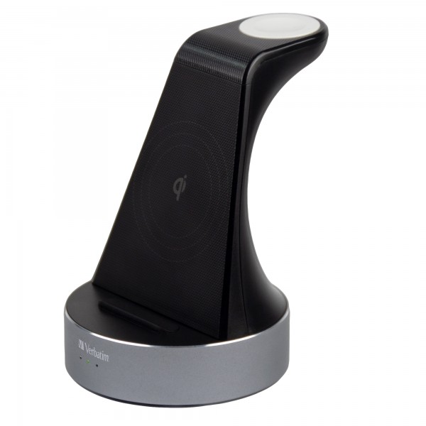 Verbatim - Supporto di ricarica wireless 2-in-1 Verbatim - Supporto di ricarica wireless 2-in-1