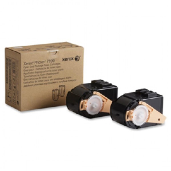 Xerox - Scatola 2 Toner - Ciano - 106R02602 - 9.000 pag Xerox - Scatola 2 Toner - Ciano - 106R02602 - 9.000 pag