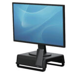 Supporto monitor Breyta - pieghevole - 8,2 x 35,4 x 30,4 cm - nero - Fellowes - immagine 6