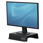 Supporto monitor Breyta - pieghevole - 8,2 x 35,4 x 30,4 cm - nero - Fellowes - immagine 8