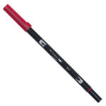 Pennarello Dual Brush 847 - crimson - Tombow - immagine 2