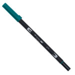 Pennarello Dual Brush 379 - jade green - Tombow - immagine 2