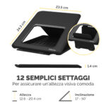 Supporto laptop Breyta - nero - Fellowes - immagine 2