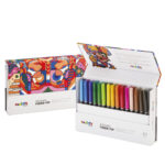 Pennarello Prisma - punta 3,7 mm - colori assortiti - Carioca Plus - conf. 30 pezzi - immagine 2