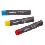 Pastello a olio - lunghezza 60 mm - colori assortiti - Carioca Plus - conf. 24 pezzi - immagine 2