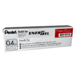 Refill Energel X LRN4 - punta 0,4 mm - rosso - Pentel - immagine 2