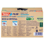 Dispenser da tavolo Crystal recycled - per nastri da 33 m - rotolo 19 mm x 10 m incluso - Nero - Tesa - immagine 3