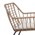 Salotto Cebu - polyrattan naturale - Garden Friend - set 4 elementi - immagine 3