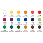 Acquerelli demi-godet - con pennello brush - in scatola di metallo - colori classici assortiti - DOM - astuccio 18 colori - immagine 2