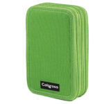 Astuccio Colors 3 zip - 13 x 20 x 7,5 cm - tessuto - colori assortiti - Colorosa - immagine 3
