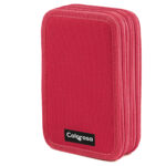 Astuccio Colors 3 zip - 13 x 20 x 7,5 cm - tessuto - colori assortiti - Colorosa - immagine 6