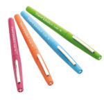 Pennarello Flair Nylon - punta feltro - 1,10mm - colori assortiti Fun - Papermate - conf. 4 pezzi - immagine 2