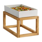 Set 2 supporti - per vassoio Venezia - bamboo - colore naturale - Leone - immagine 2
