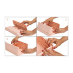 Scatola pieghevole The Smart Case maxi Skandi - 37,5 x 27,5 x 16,3 cm - nude - Exacompta - immagine 3