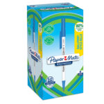 Penna sfera - cappuccio - Kilometrico Recycled - punta 1,0 mm - blu - Papermate - immagine 2