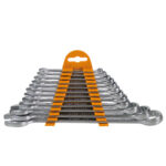 Chiavi combinate - con teste inclinate di 15° - misure assortite - CRV - Valex - conf. 12 pezzi - immagine 2