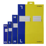 Scatola automontante per ecommerce PICK&Post - L - 40 x 27 x 17 cm - giallo/blu - Blasetti - immagine 2