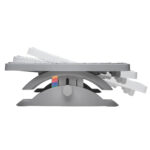 Poggiapiedi ergonomico SmartFit - SoleMate Pro Elite - Grigio - Kensington - immagine 2
