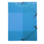 Cartella 3 lembi con elastico angolare Crystal Colours - A4 - PP - colori assortiti - Exacompta - immagine 2