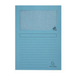 Cartellina a L con finestra Forever - 130g - A4 - colori assortiti - Exacompta - conf. 10 pezzi - immagine 4