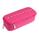 Astuccio 2 zip Monocromo -  21 x 5 x 9 cm - silicone/poliestere - colori assortiti - Pigna - immagine 4