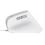 Mouse ergonomico Bayo II - con filo - bianco - Trust - immagine 4