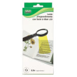 Lente di ingrandimento 1137 - diametro 7,5 cm - con led - nero - Lebez - immagine 3