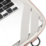 Borsa porta notebook Vacallo 16" - PET - rosa cipria - SWISS Digital DESIGN - immagine 10