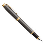 Penna stilografica IM Grey GT - punta M - grigio - Parker - immagine 3