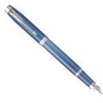 Penna stilografica IM Monochrome Rituals Blue - punta M - blu - Parker - immagine 2
