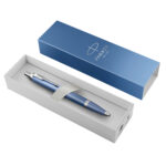 Penna a sfera IM Monochrome Rituals Blue - punta M - blu - Parker - immagine 2