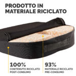 Cuscino Breyta Inclinato - 9 x 43 x 43 cm - in tessuto - nero - Fellowes - immagine 3