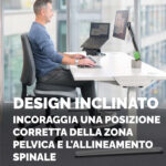 Cuscino Breyta Inclinato - 9 x 43 x 43 cm - in tessuto - nero - Fellowes - immagine 7