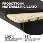 Cuscino Poggiapiedi Breyta - 10 x 45 x 30 cm  - nero - Fellowes - immagine 3