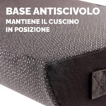Cuscino Poggiapiedi Breyta - 10 x 45 x 30 cm  - nero - Fellowes - immagine 5