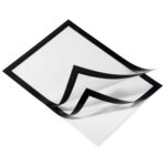 Cornice espositiva Duraframe - A4 - 21 x 29,7 cm - nero - Durable - conf. 10 pezzi - immagine 2