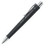 Set stilo B Poly Pen + sfera Poly Ball - punta 0,7 mm - fusto nero - Faber-Castell - immagine 2