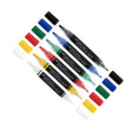 Marcatori Shake&Paint - colori assoriti basic - Faber-Castell - conf. 6 pz - immagine 3