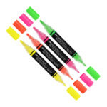 Marcatori Shake&Paint - colori assoriti neon - Faber-Castell - conf. 4 pz - immagine 3