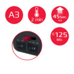 Plastificatrice Home Office 240HS - A3 - GBC - immagine 5