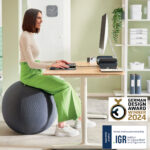 Palla Ergo Active - da seduta - 65 cm - grigio scuro - Leitz - immagine 6